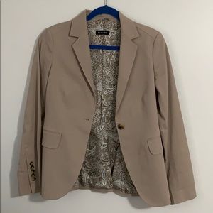 Massimo Dutti Tan Blazer M